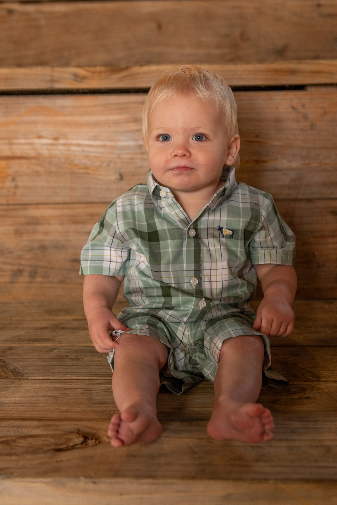 Grasshopper Romper